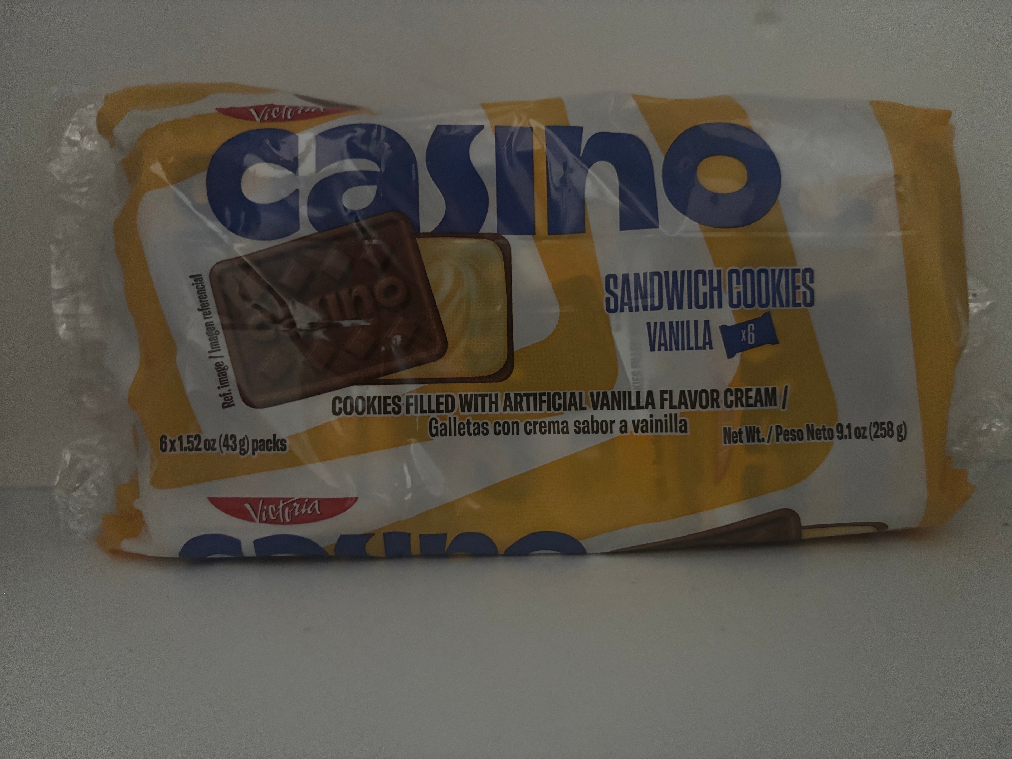 Bonbon Casino Vanilla & Chocolate Cookies (Pack of 6)