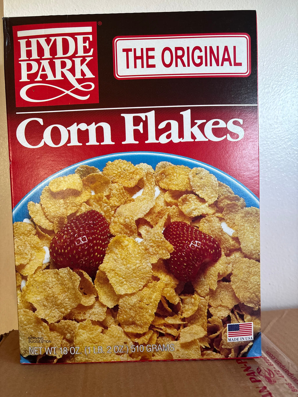 Corn Flakes Breakfast Cereal – Unflavored Toasted Corn