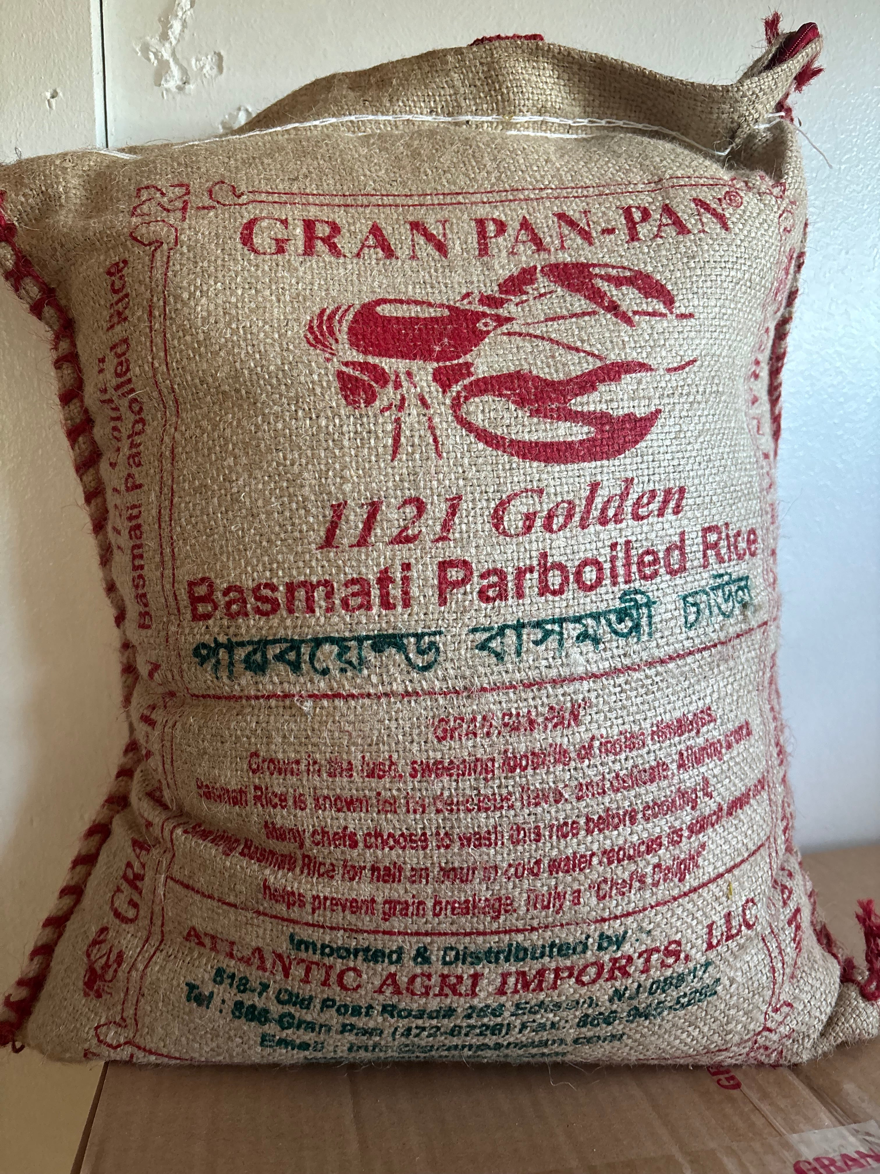 Yellow Basmati Rice, Long Grain – 20 lb Bag