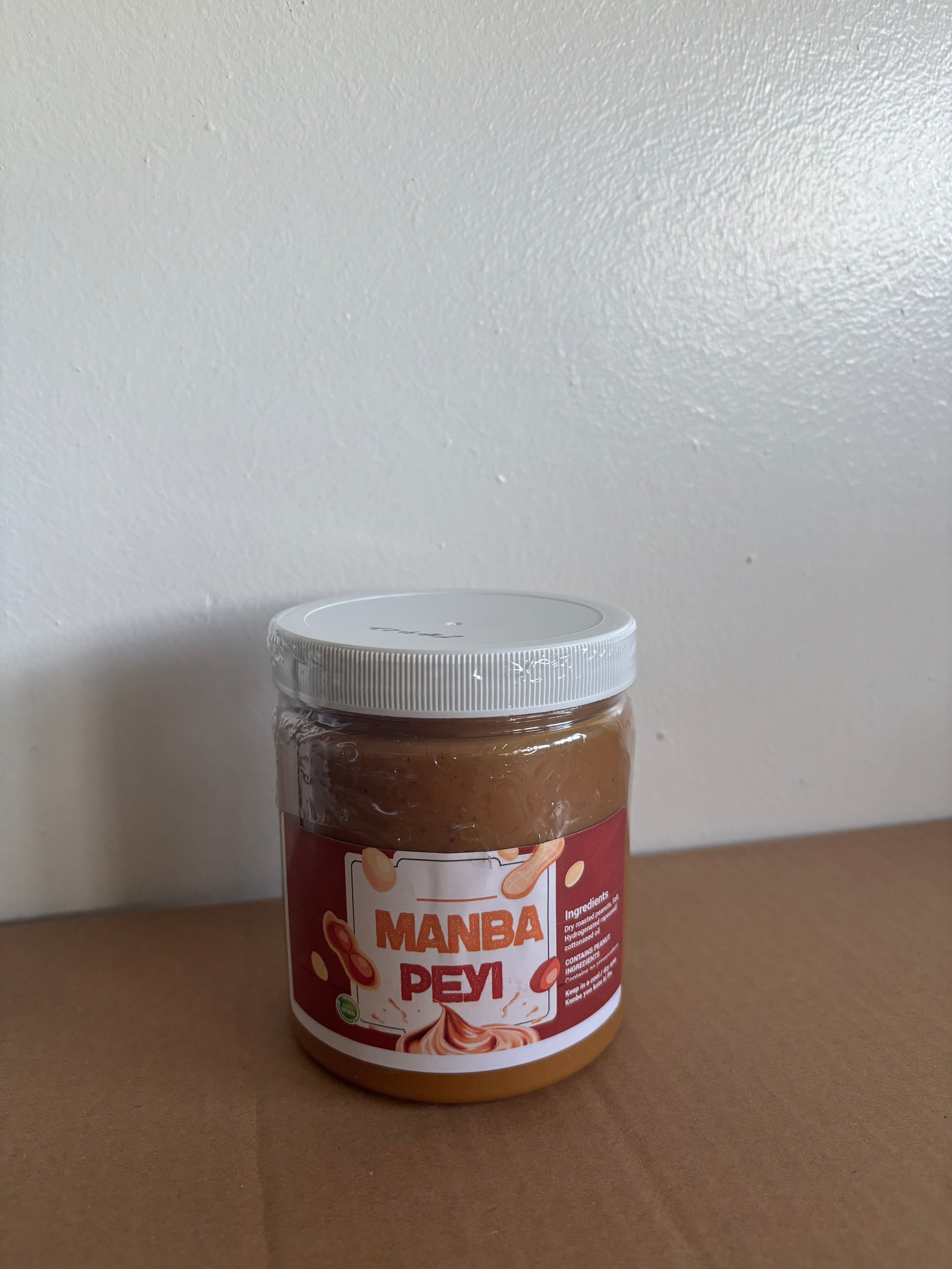 Haitian Peanut Butter Spread by Manba