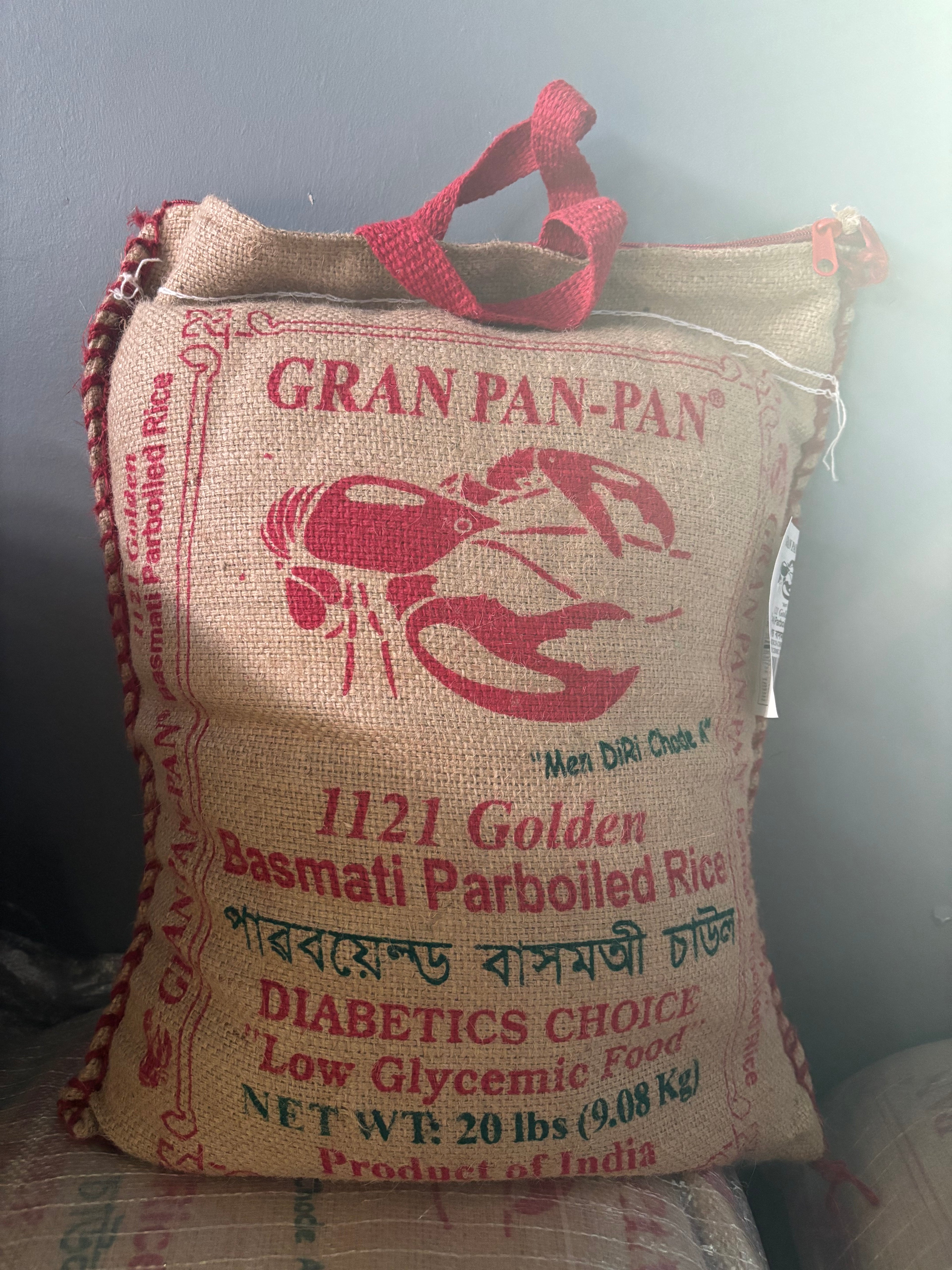 Yellow Basmati Rice, Long Grain – 20 lb Bag