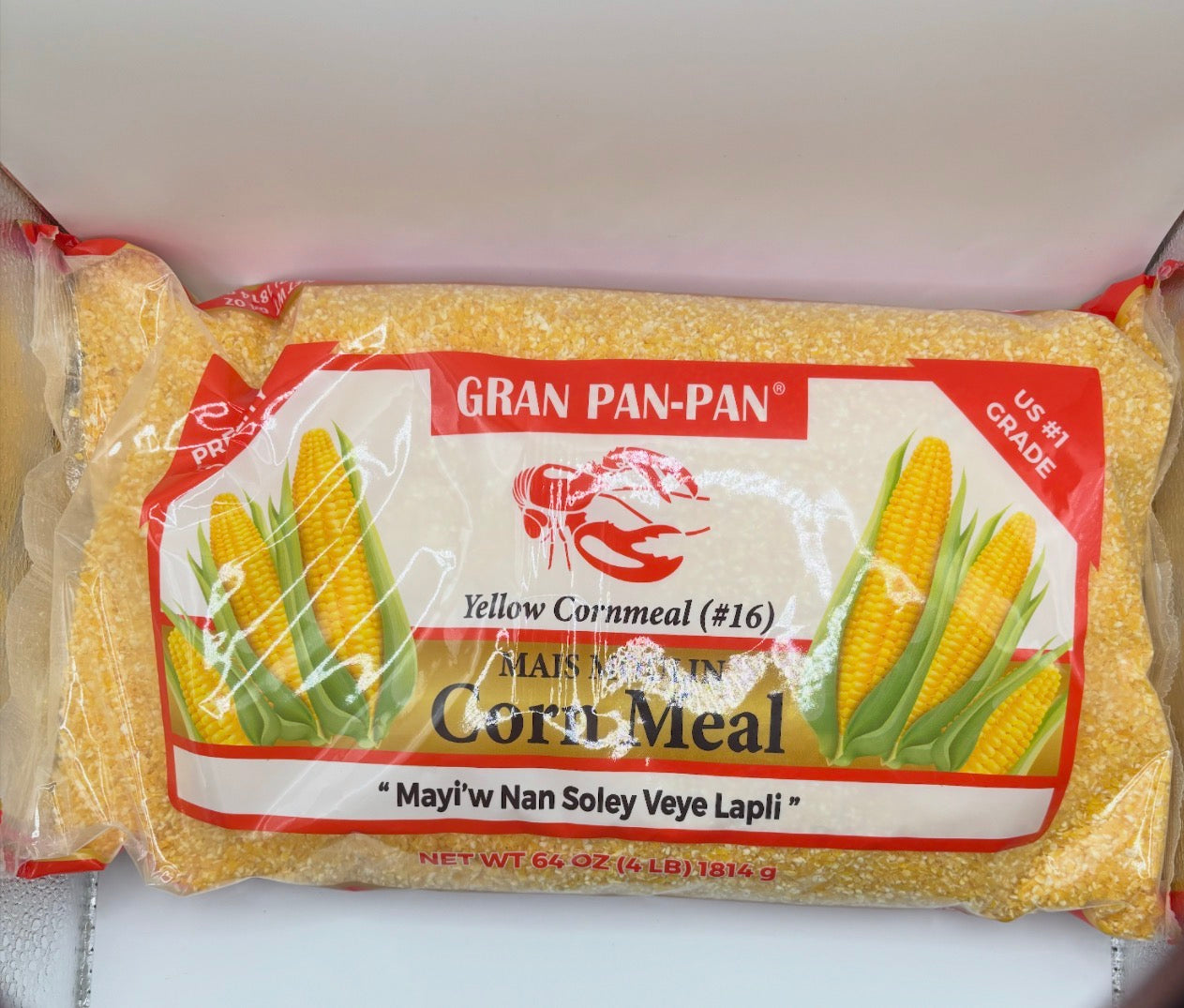 Caribbean Cornmeal (Mayi Moulen), 64 oz