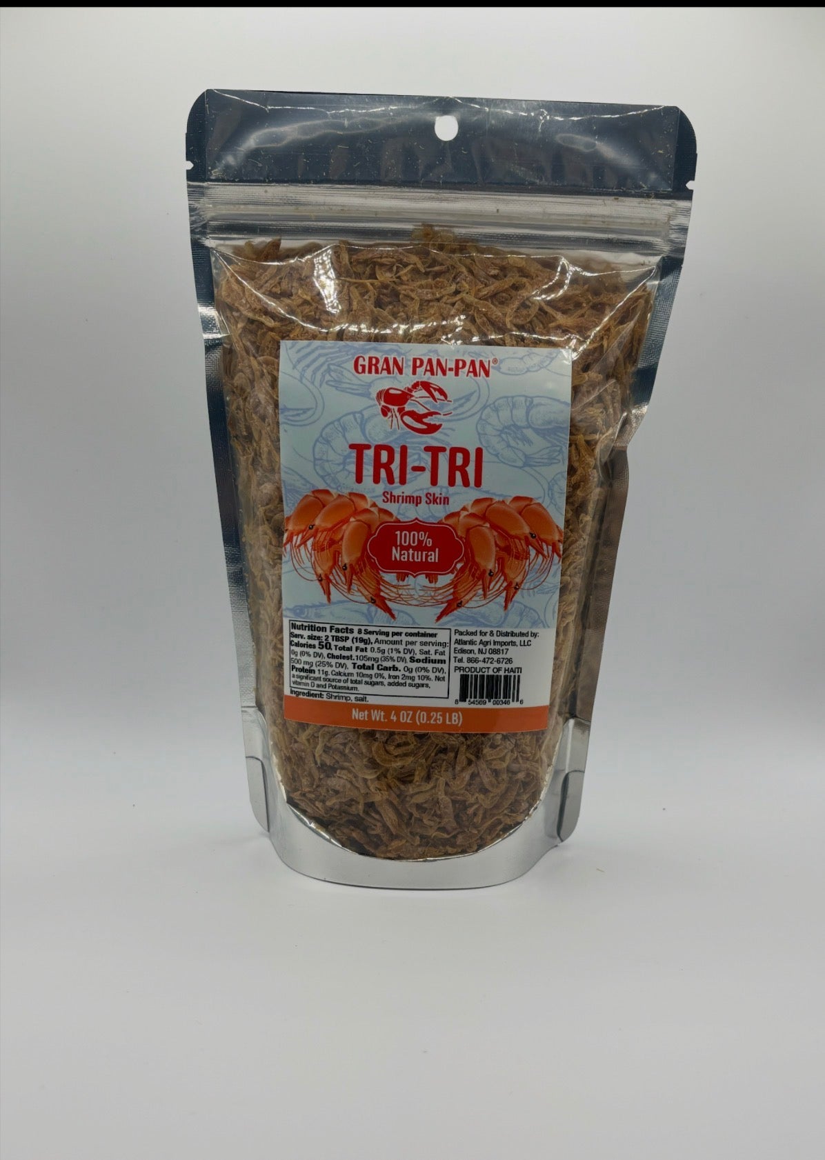 Tri-Tri Dried Shrimp Skin, 4 oz